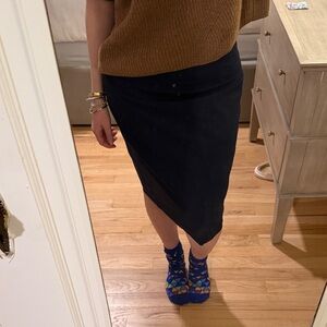 Ann Taylor Classic Black Pencil Skirt